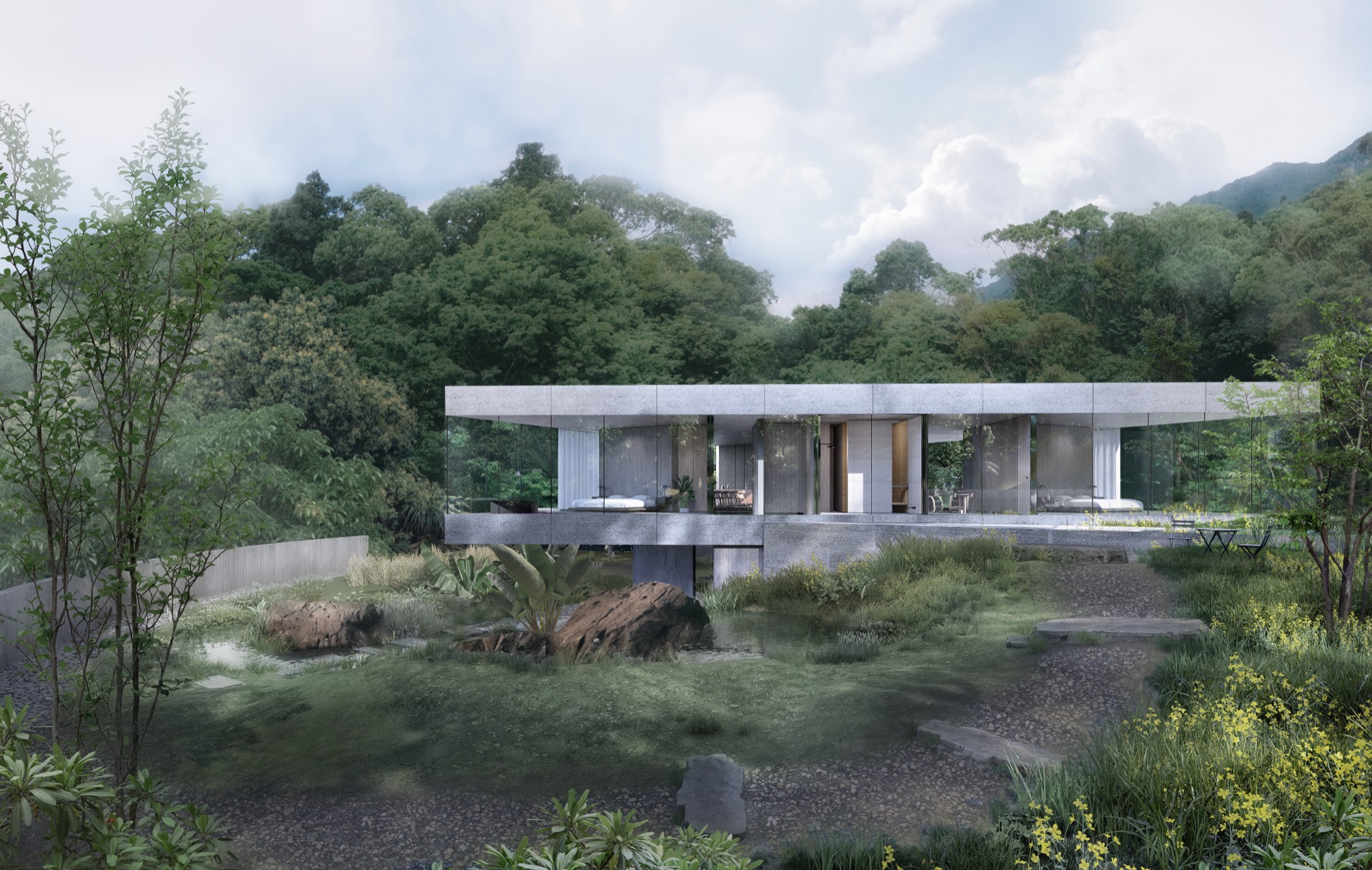Tri-house